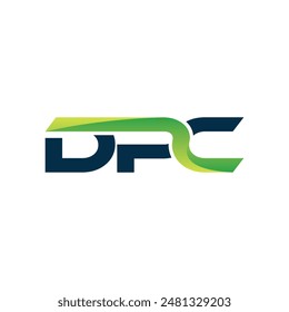 Simple Initial DPC Modern Business Creative Design Logo Template