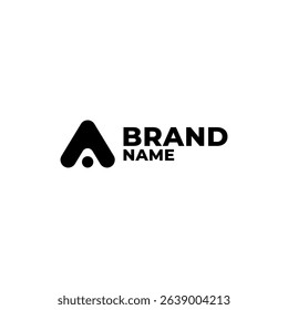 Simple Initial Letter A logo icon design template elements vector usable for Business and Branding Logos.