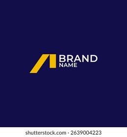 Simple Initial Letter A logo icon design template elements vector usable for Business and Branding Logos.