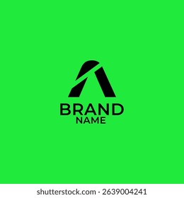 Simple Initial Letter A logo icon design template elements vector usable for Business and Branding Logos.