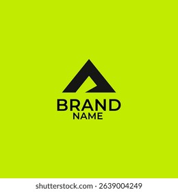 Simple Initial Letter A logo icon design template elements vector usable for Business and Branding Logos.