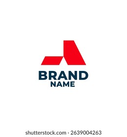 Simple Initial Letter A logo icon design template elements vector usable for Business and Branding Logos.