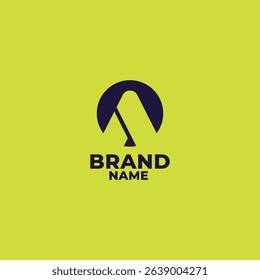 Simple Initial Letter A logo icon design template elements vector usable for Business and Branding Logos.