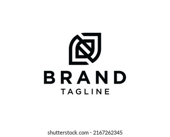 Simple Initial Letter N Logo. Black Circle Shape with Negative Space N Letter inside. Usable for Business and Technology Logos. Flat Vector Logo Design Template Element.
