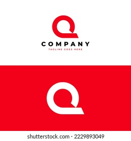 Simple Initial Letter Q Logo