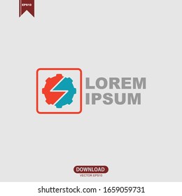 Simple initial letter S concept logo icon template vector illustration design