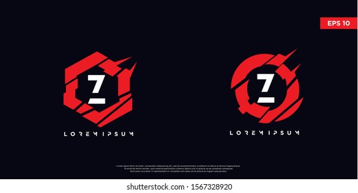 Simple Initial Letter L Gaming Logo Stock Vector Royalty Free 1567328980