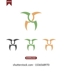 Simple Initial letters X elegant logo, Modern Logo vector design