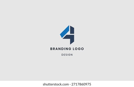 Simple Initial Q letter logo vector