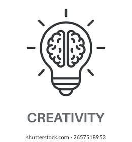 Icono de diseño de innovación simple, Inspiración de diseño de estilo simple para cualquier interfaz y propósito de logotipos