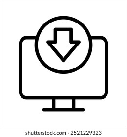 simple input vector icon design