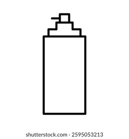 Simple insecticide spray icon. Vector.
