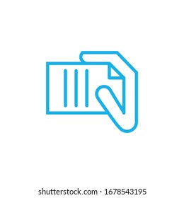 Einfache Instapage-Logo-Hand mit Aufnahmeseiten