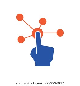 Simple Interactive icon for social media, app, and web design. Vector illustration, Eps 10.