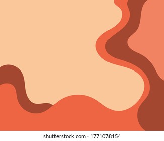 a simple and interesting abstract form combines the latest colors