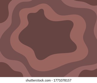 a simple and interesting abstract form combines the latest colors