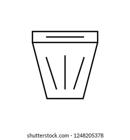 Simple internet icons, isolated on white background