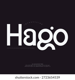 Una ilustración de logotipo simple y atractiva con curvas suaves y un toque contemporáneo para marcas de estilo de vida.