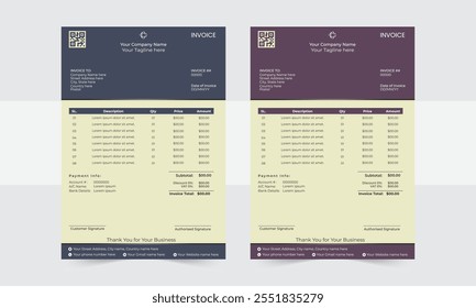 Simple Invoice Format for Businesses