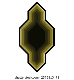 simple islamic ornament vector design