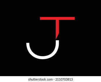Simple J and T Logo