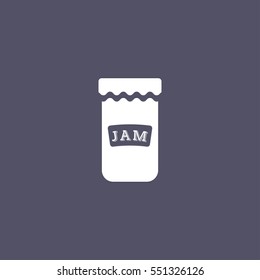 Simple Jam Jar Icon