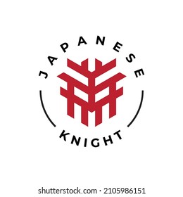 simple japanese pattern abstract logo vector