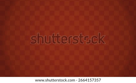 Simple Japanese-style background material with a red checkered pattern