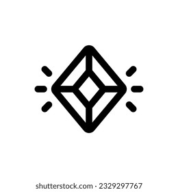 Simple Jewellery icon. The icon can be used for websites, print templates, presentation templates, illustrations, etc