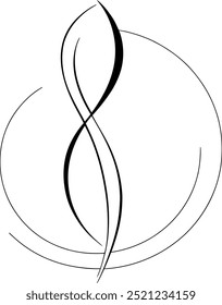 estilo de vetor de silhueta de design de joias simples com fundo branco