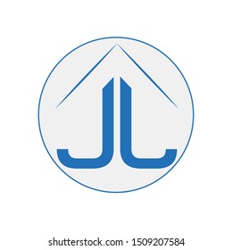 
simple JL logo that resembles a housing