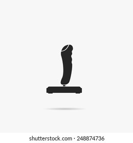 A simple joystick icon.