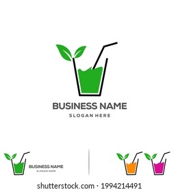 Simple Juice logo concept vector 
