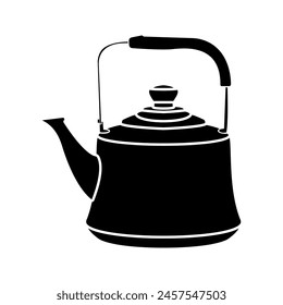 simple kettle vector icon eps