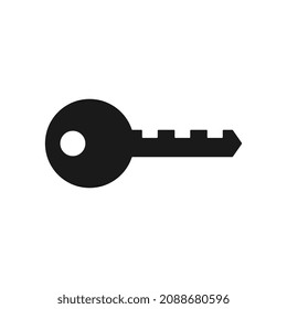 Simple key design, Outline style icon