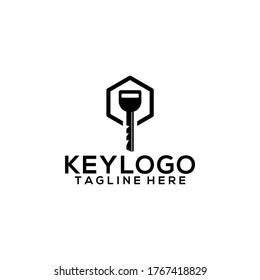 Simple Key Logo Concept Vector Stock Vector (Royalty Free) 1767418829 ...