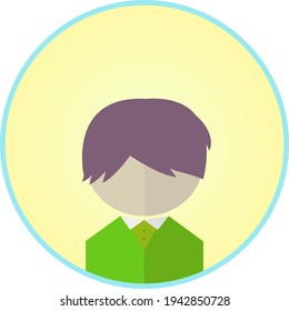 Simple kids web icon mark