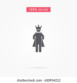 Simple King Icon