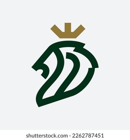 diseño vectorial del logotipo del icono de la línea del león king simple, diseño del pictograma del logotipo moderno en forma de contorno de león