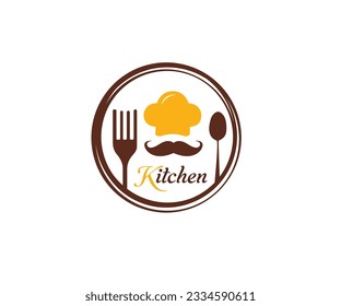 Simple kitchen and restaurant logo for all purpose.