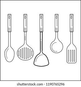 
Simple kitchen utensils