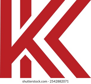 SIMPLE KK COLOUR VECTOR LOGO