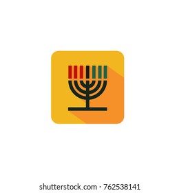 simple kwanza symbols with flat design