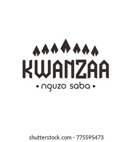 simple kwanzaa vectors