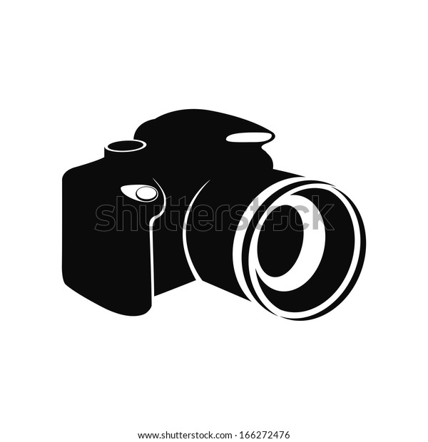 Simple Label Camera Stock Vector (Royalty Free) 166272476 | Shutterstock