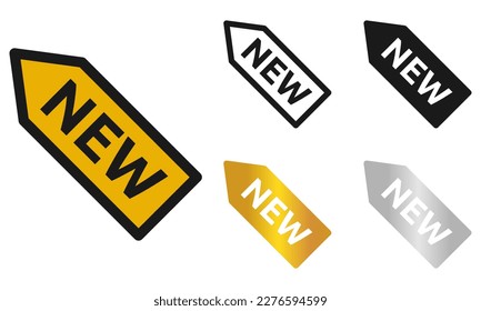 simple label icon vector illustration modern trendy design, suitable for advertisement, website, social media post and other graphic needs.