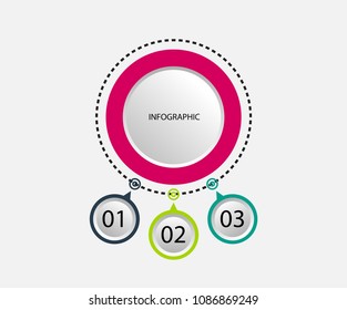 simple label or infographic template