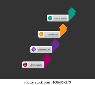 simple label or infographic template