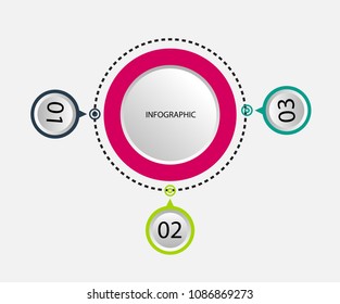 simple label or infographic template