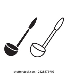 ícone de concha simples. formato vetorial minimalista. logotipos, adesivos, mercadorias e elementos da interface do usuário